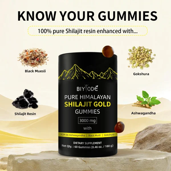 Himalayan Shilajit Gummies Ingredients