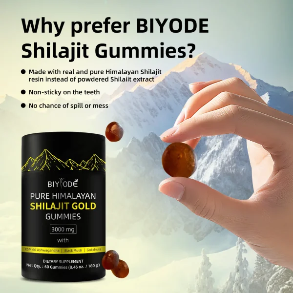 Himalayan Shilajit Gummies Effects