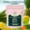 Feminine Balance Gummies - Women's Probiotic Gummies for Vaginal Health Supplement, Supports pH Balance, Fresh Pineapple Flavor