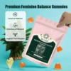 Feminine Balance Gummies - Women's Probiotic Gummies for Vaginal Health Supplement, Supports pH Balance, Fresh Pineapple Flavor