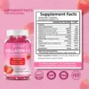 Collagen Gummies Ingredients List - Folic Acid, Collagen, Biotin, Vitamin E, Vitamin A, Vitamin D
